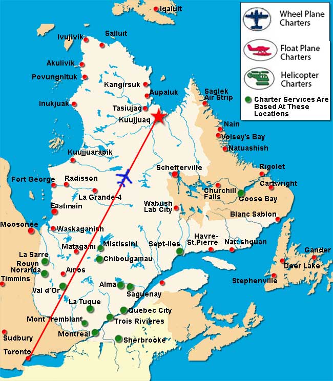 Toronto Charter Flights